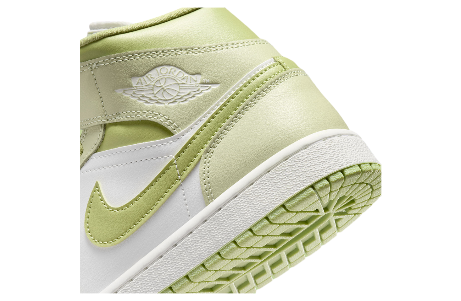 Air Jordan 1 Mid WMNS Olive Aura