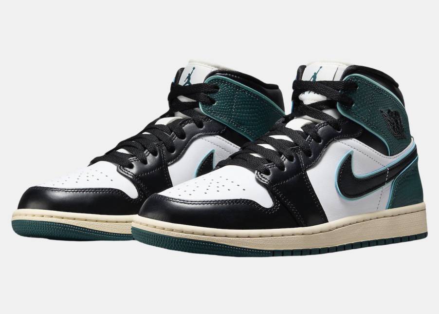 Air Jordan 1 Mid WMNS Oxidized Green
