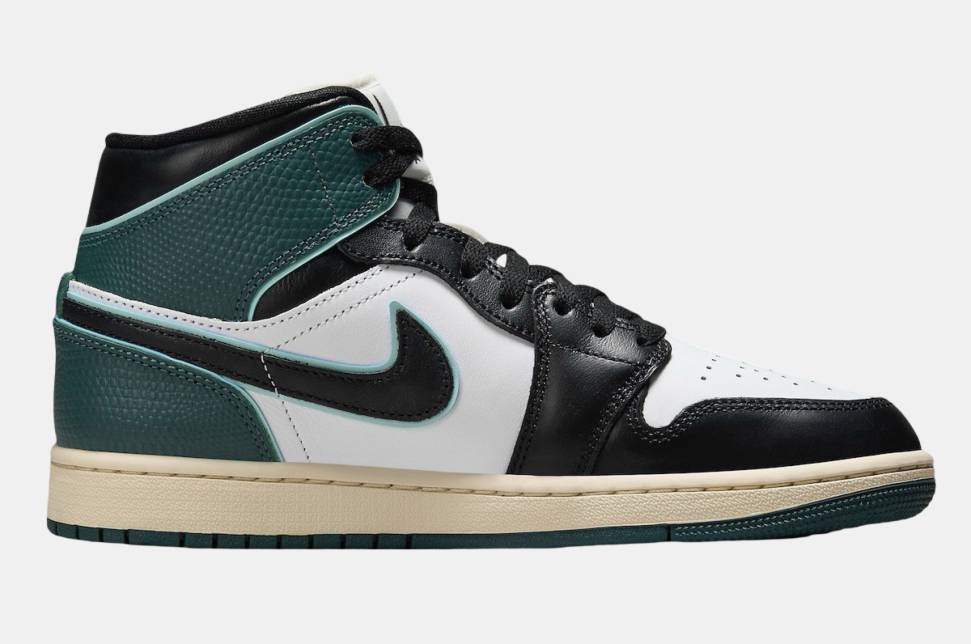 Air Jordan 1 Mid WMNS Oxidized Green