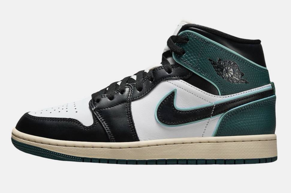 Air Jordan 1 Mid WMNS Oxidized Green