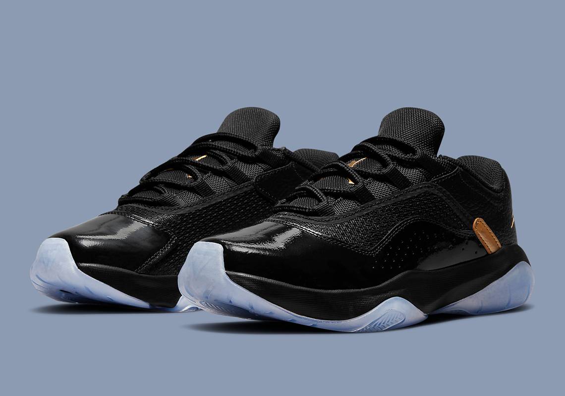 Air Jordan 11 CMFT Low GS Black Gold