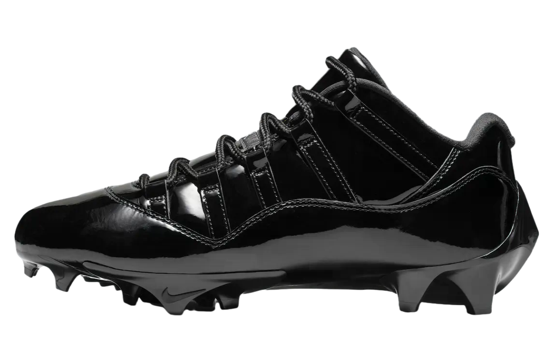Air Jordan 11 Low TD Cleat Black Patent