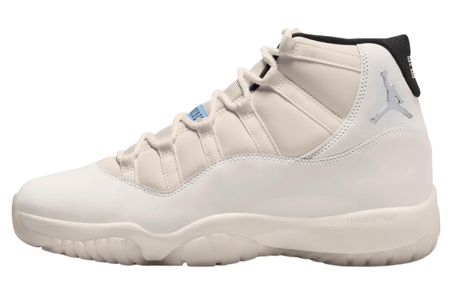 Air Jordan 11 Metallic Silver / Football Blue