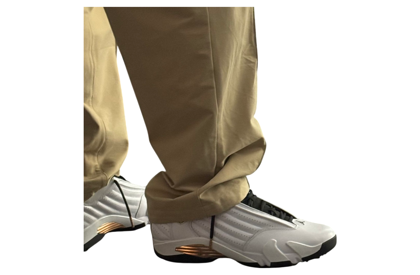 Air Jordan 14 Golf US Open White / Metallic Copper