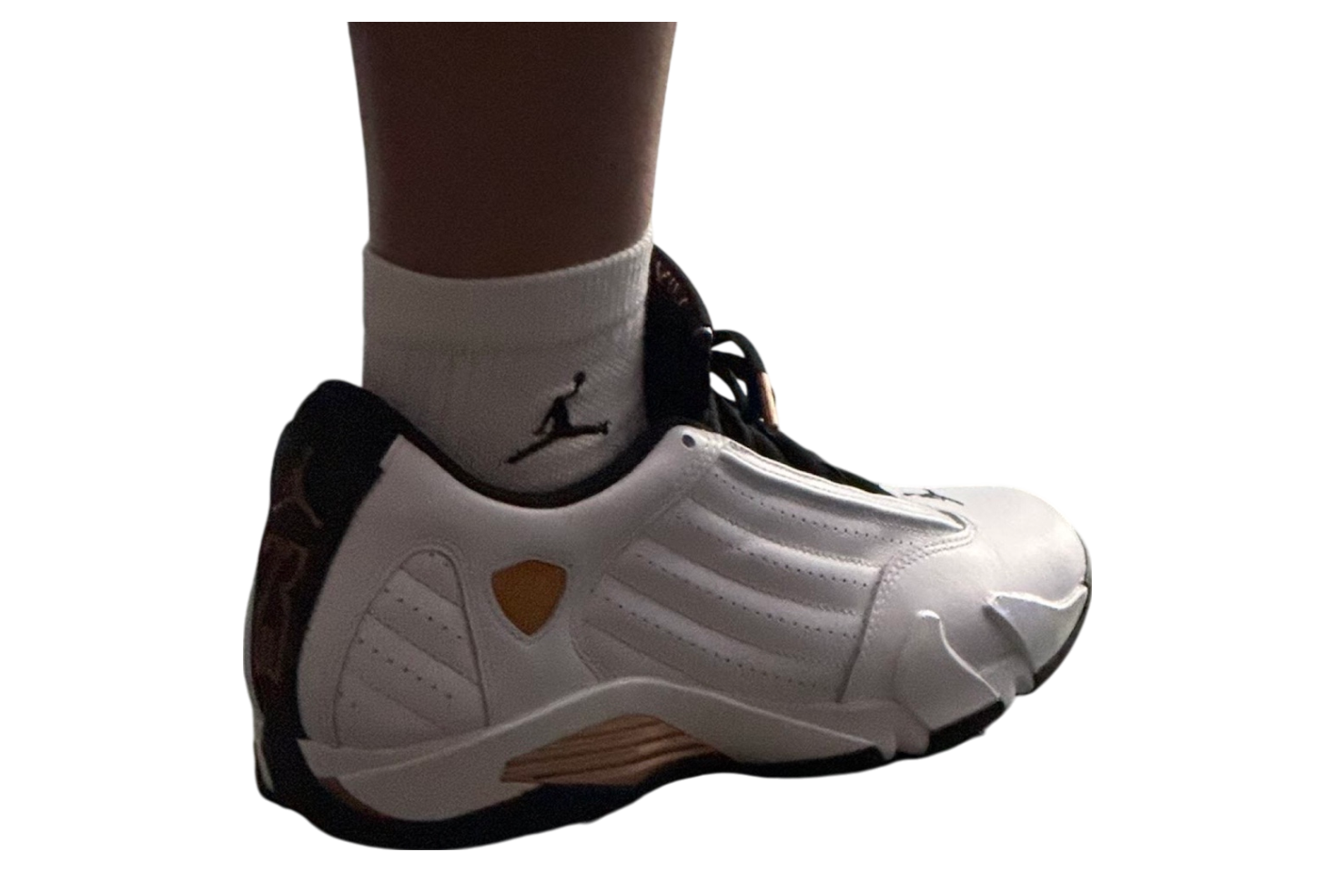 Air Jordan 14 Golf US Open White / Metallic Copper