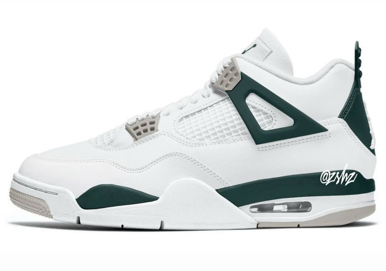Air Jordan 4 Oxidized Green