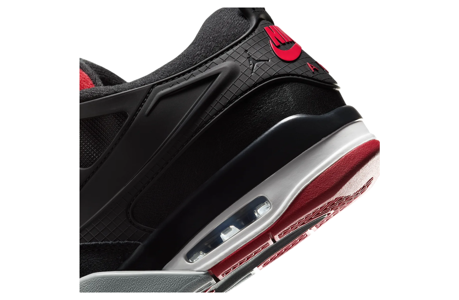 Air Jordan 4 RM Black / Red / White