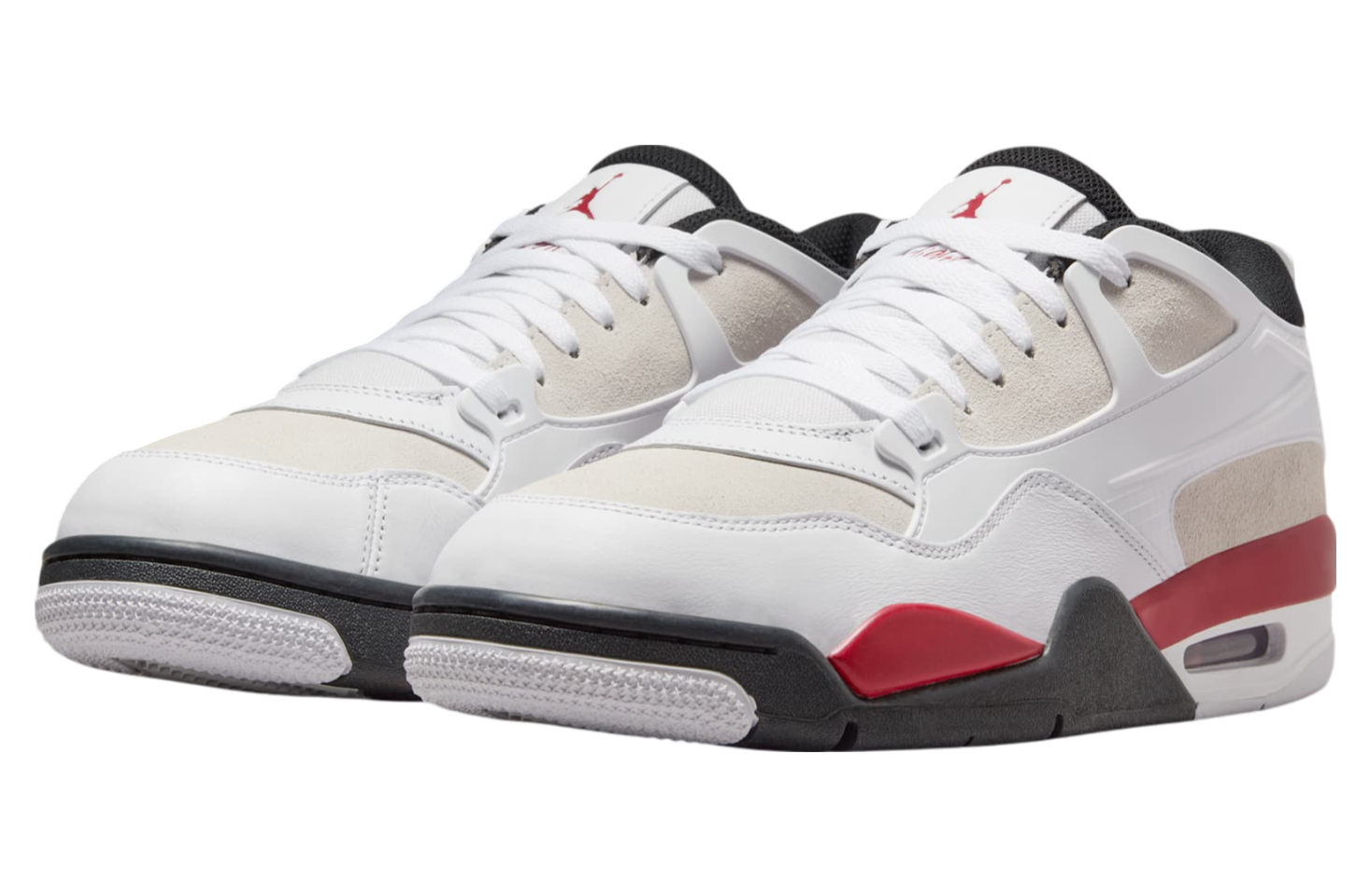 Air Jordan 4 RM White / Gym Red