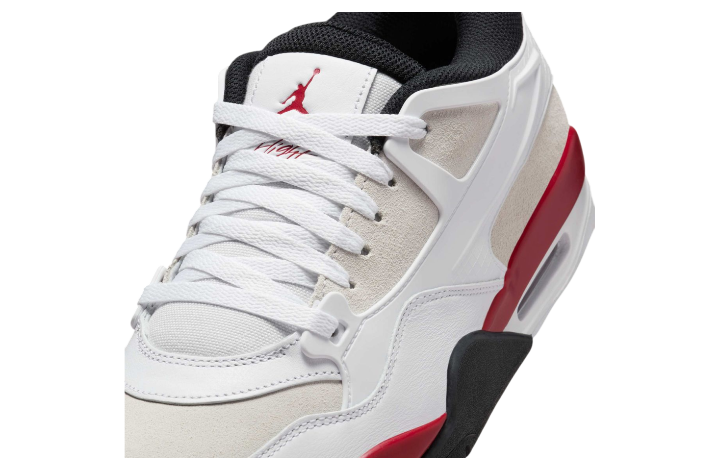 Air Jordan 4 RM White / Gym Red