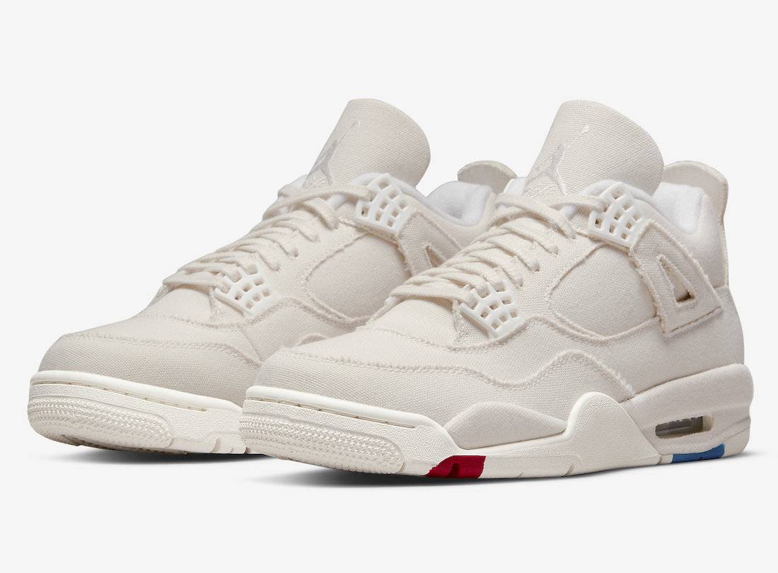 Air Jordan 4 WMNS Sail Canvas