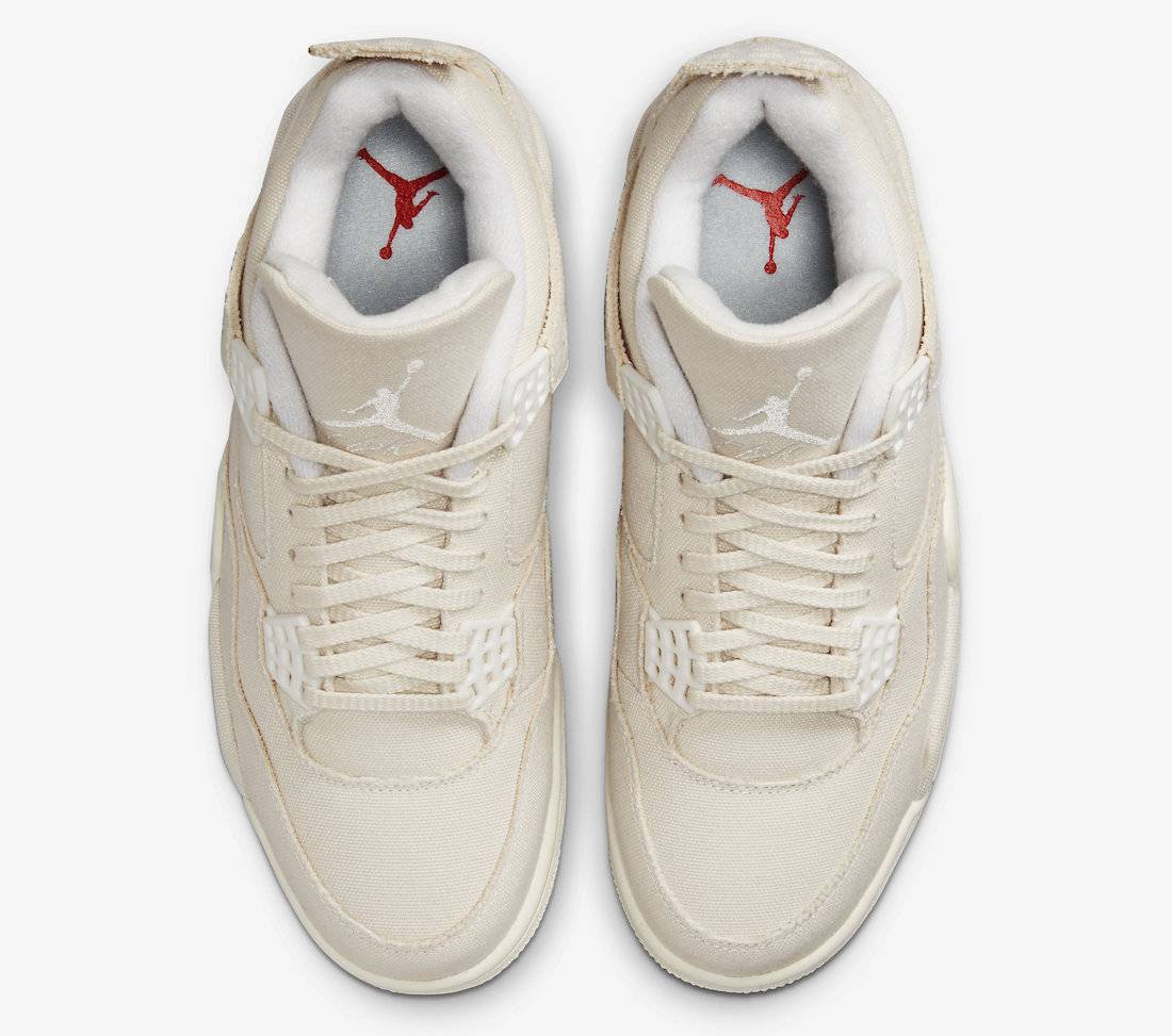 Air Jordan 4 WMNS Sail Canvas