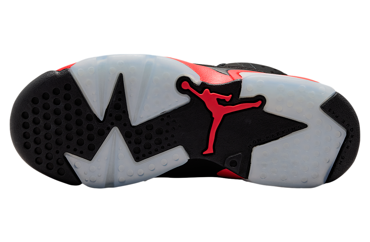 Air Jordan 6 Infrared GS Black / Light Crimson