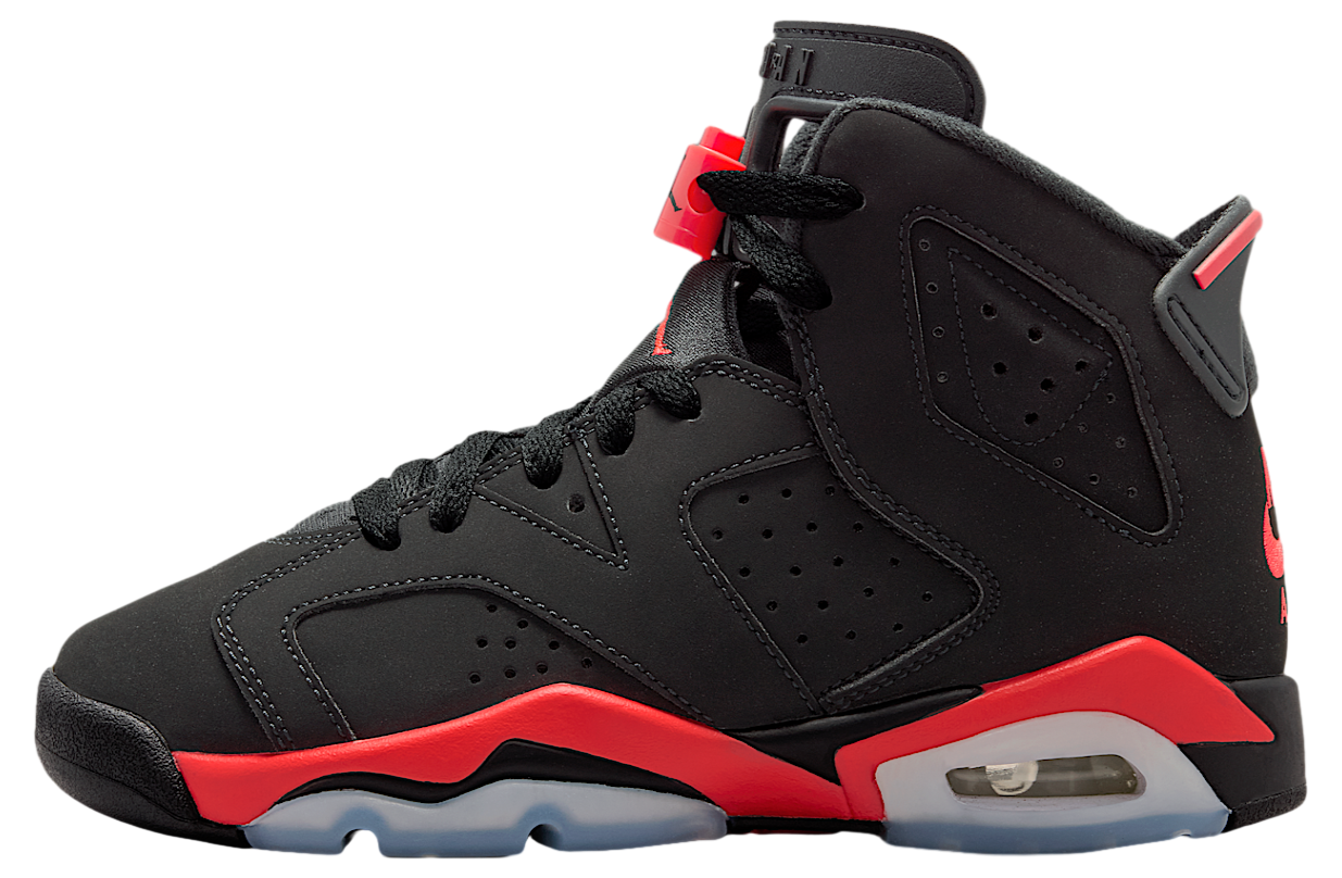Air Jordan 6 Infrared GS Black / Light Crimson