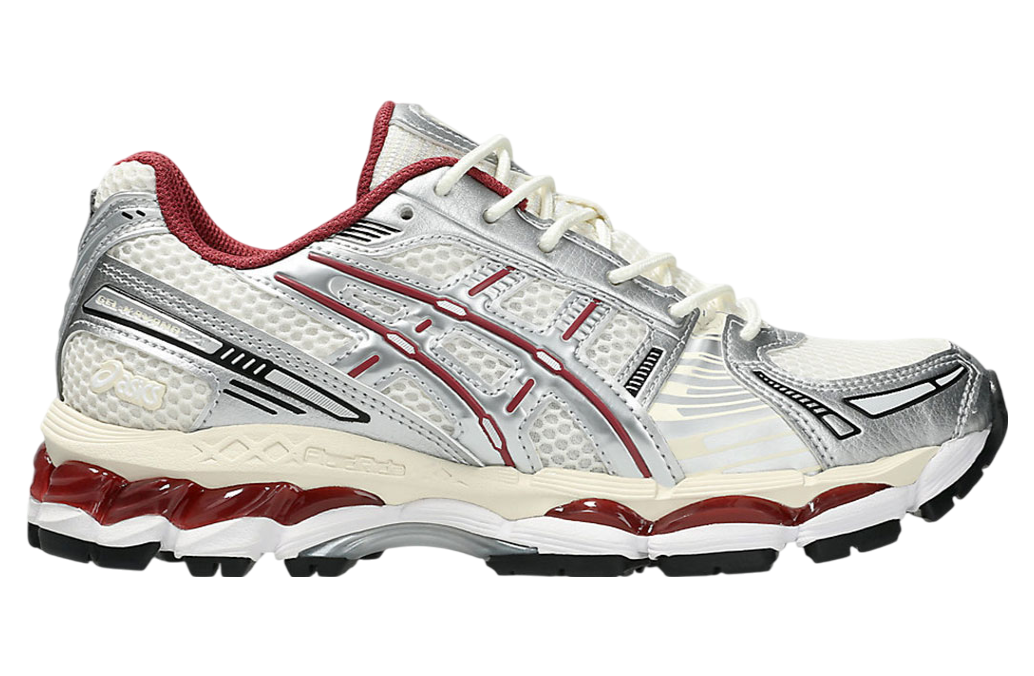 Asics Gel-Kayano 12.1 Silver / Red