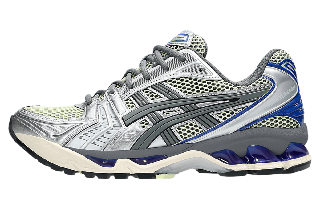 Asics Gel-Kayano 14 Soft Yellow / Silver Blue