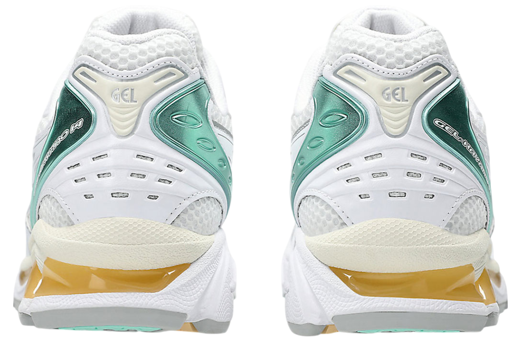 Asics Gel-Kayano 14 White / Green / Yellow