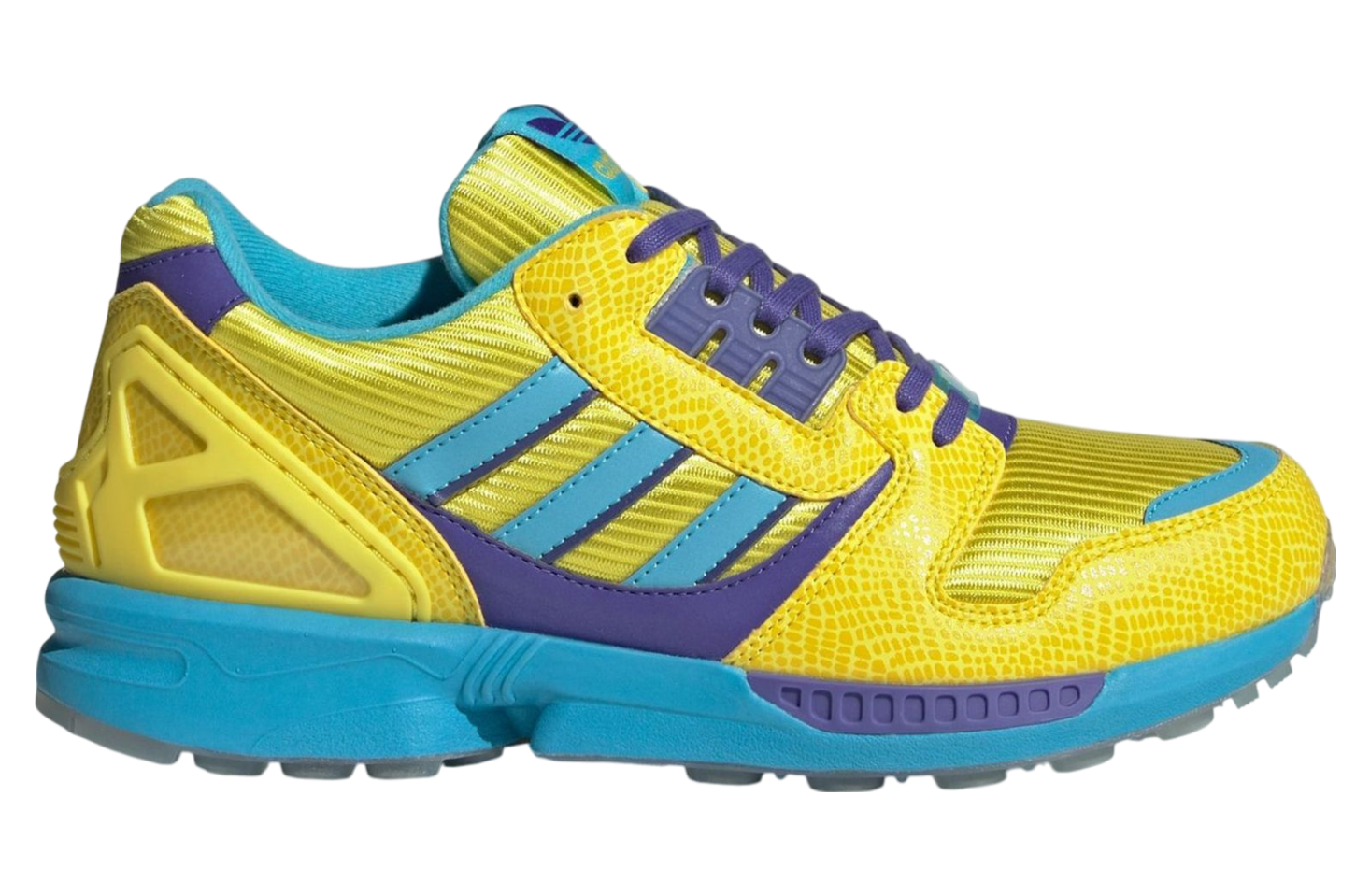 Atmos x Adidas ZX 8000 G-SNK Yellow / Teal