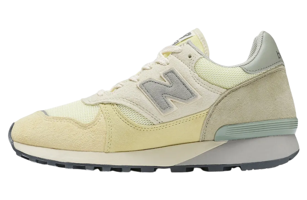 AURALEE x New Balance 475 Aloe Wash / Beechnut