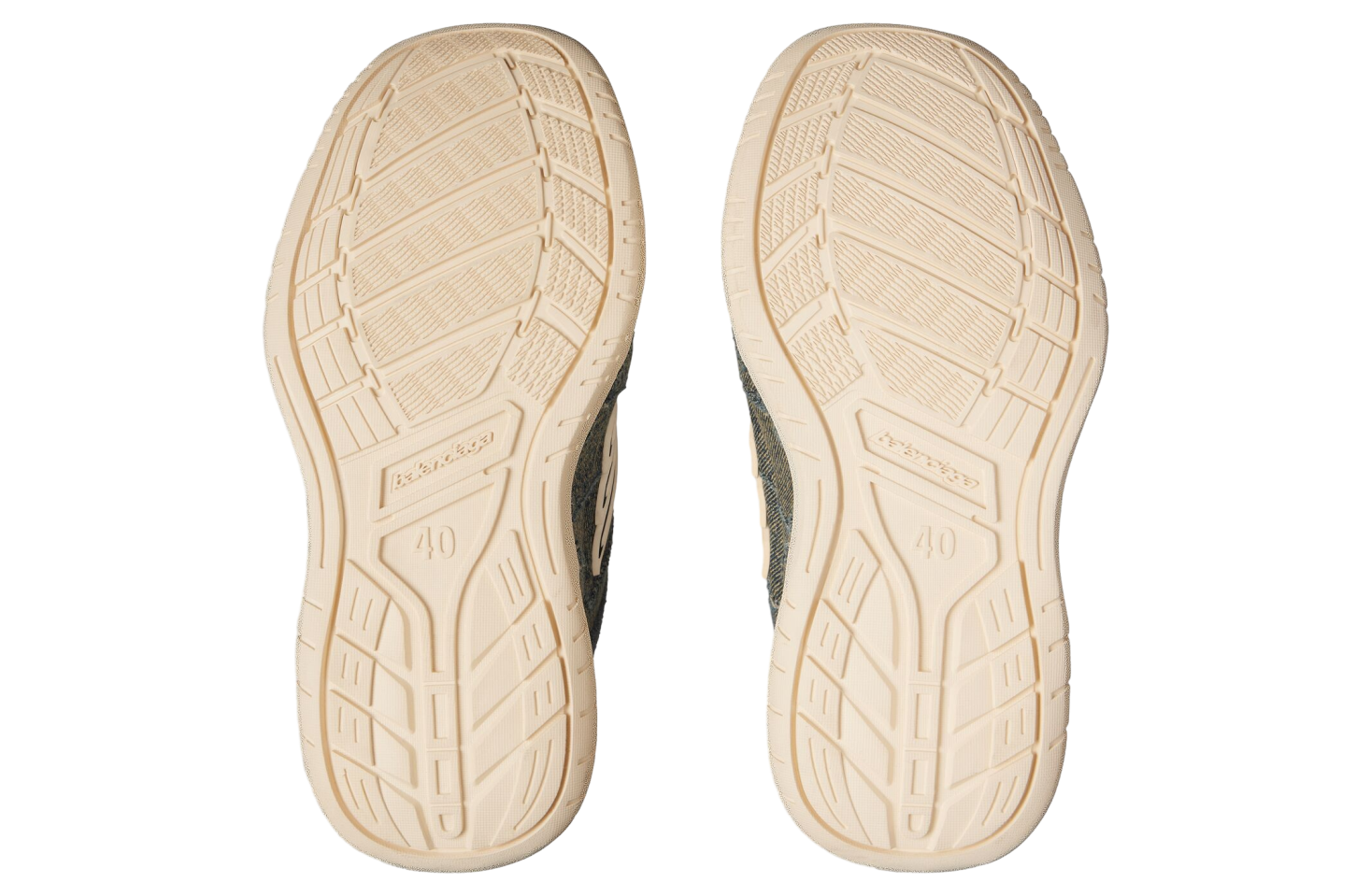 Balenciaga Hamptons Denim Mule WMNS Blue / Off White