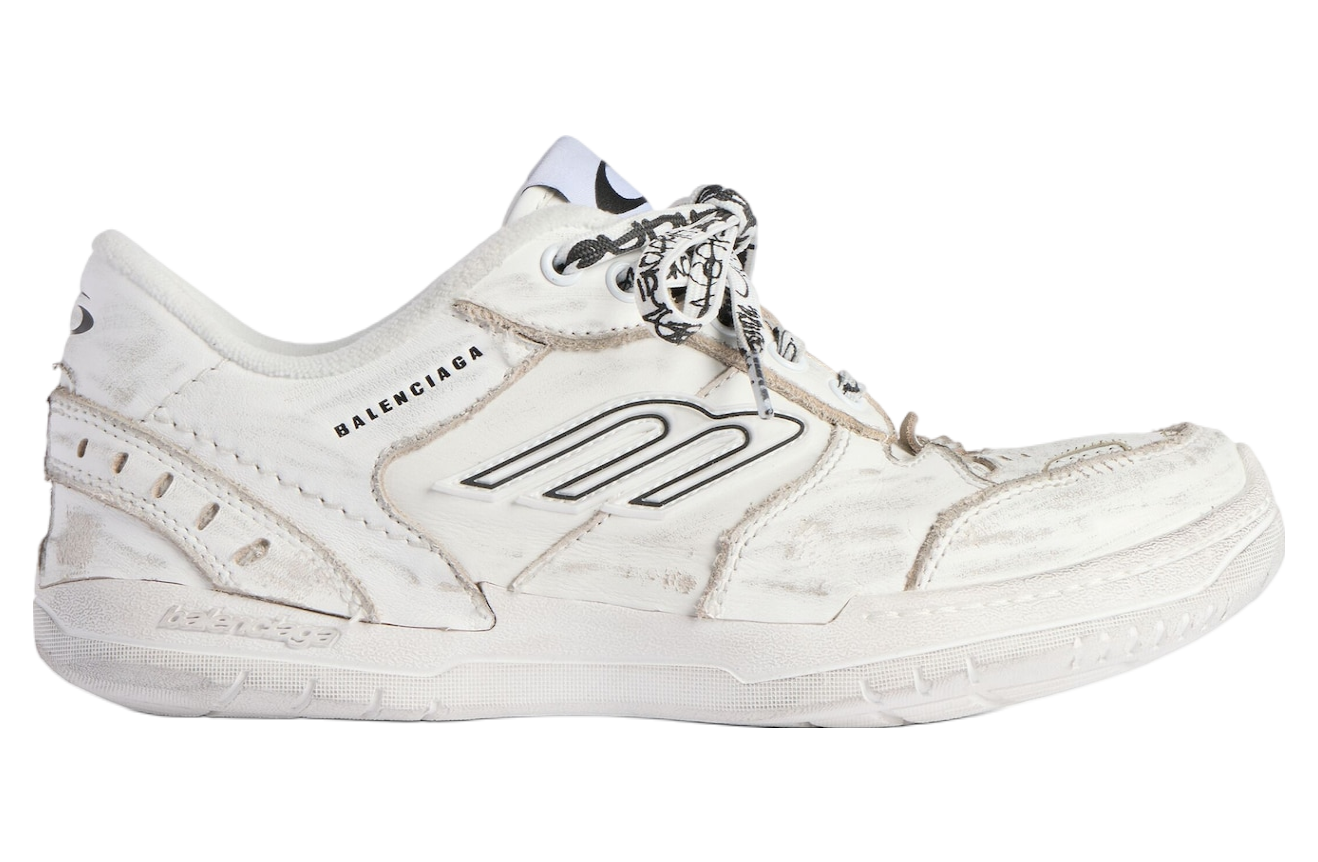 Balenciaga Hamptons Medium Worn-Out WMNS White