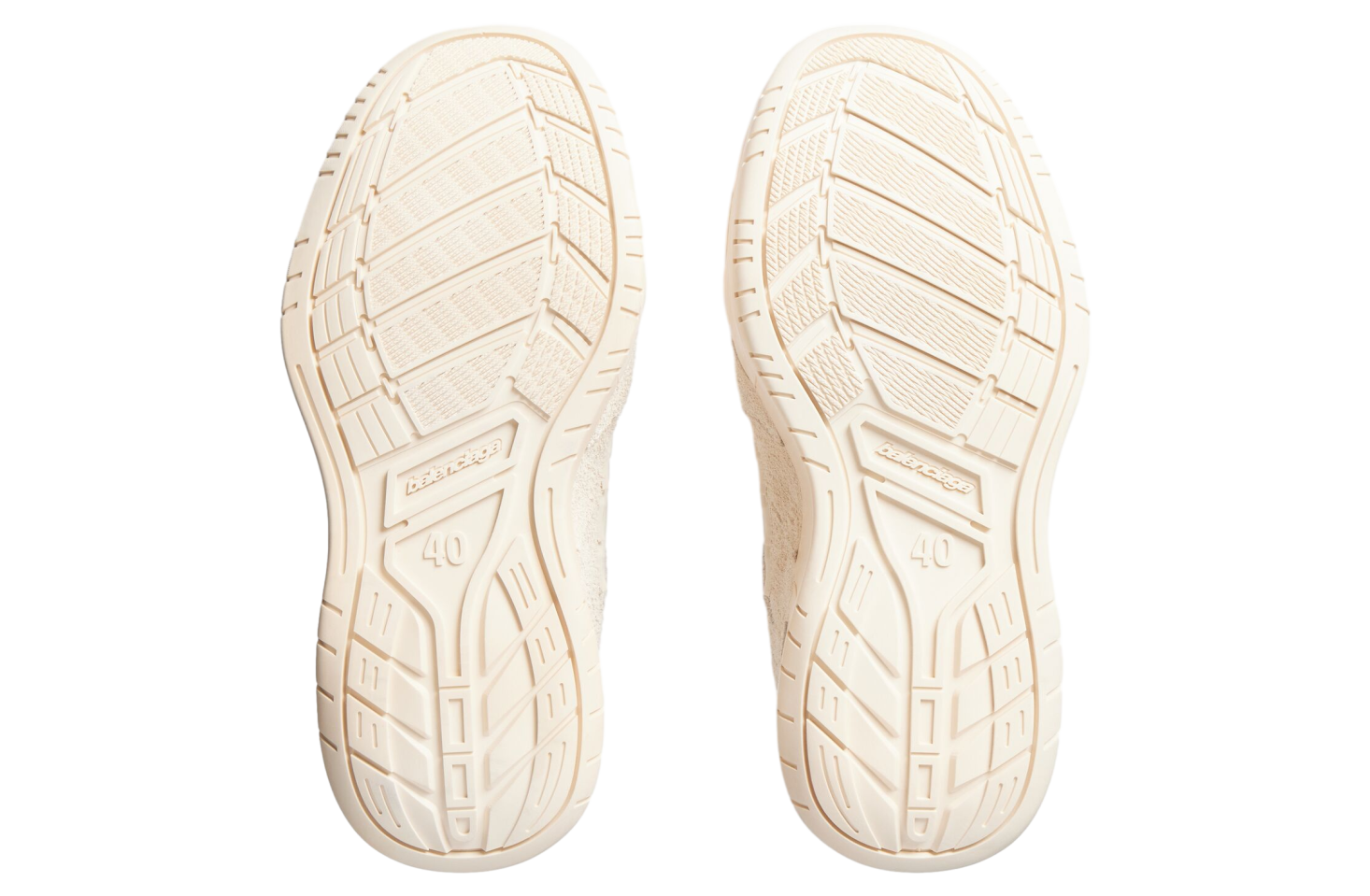 Balenciaga Hamptons Suede Platform WMNS Beige / Black