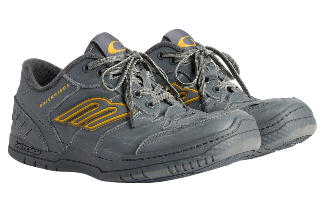 Balenciaga Hamptons Worn-Out Grey / Yellow