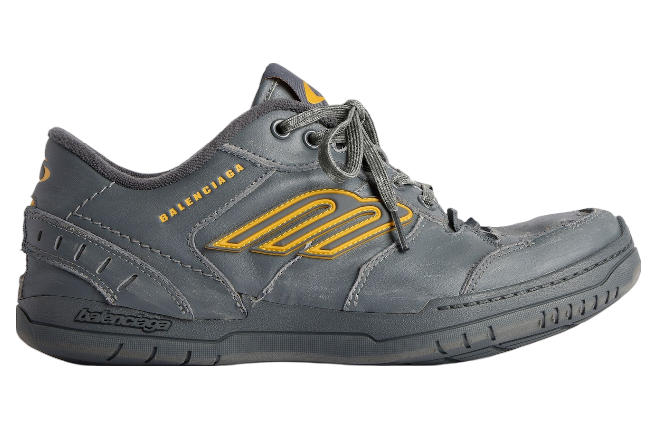 Balenciaga Hamptons Worn-Out Grey / Yellow