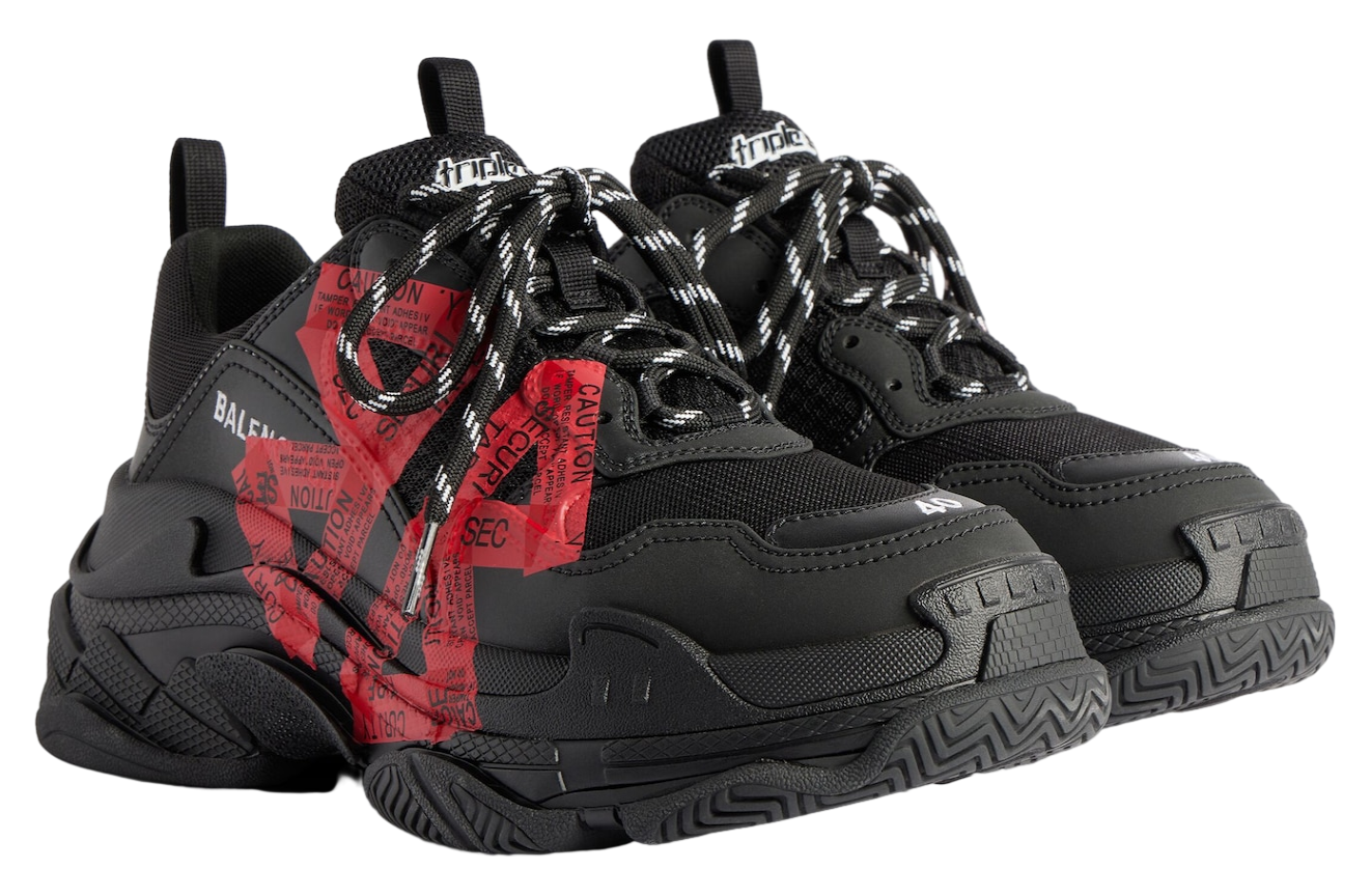 Balenciaga Triple S WMNS Black / Red