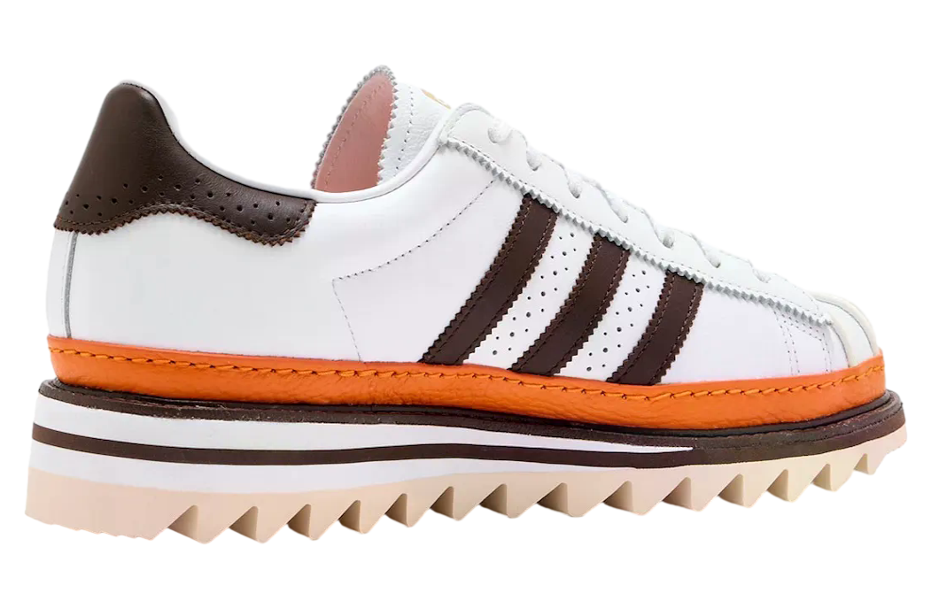 Clot x Adidas Superstar Footwear White / Coffee