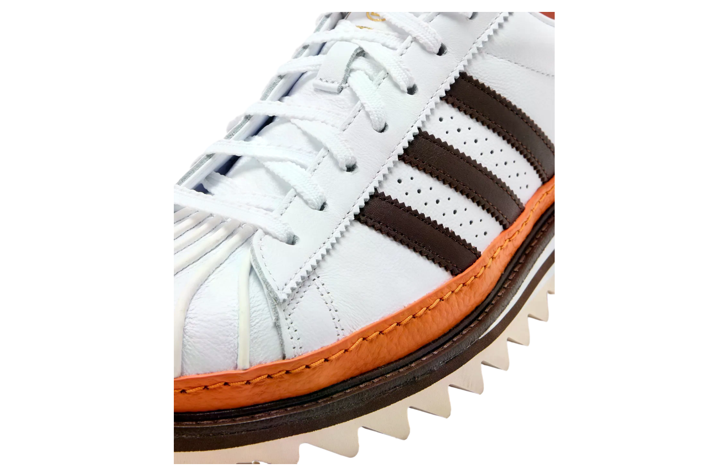 Clot x Adidas Superstar Footwear White / Coffee