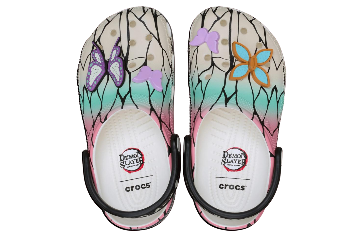 Demon Slayer x Crocs Classic Clog Shinobu Kocho