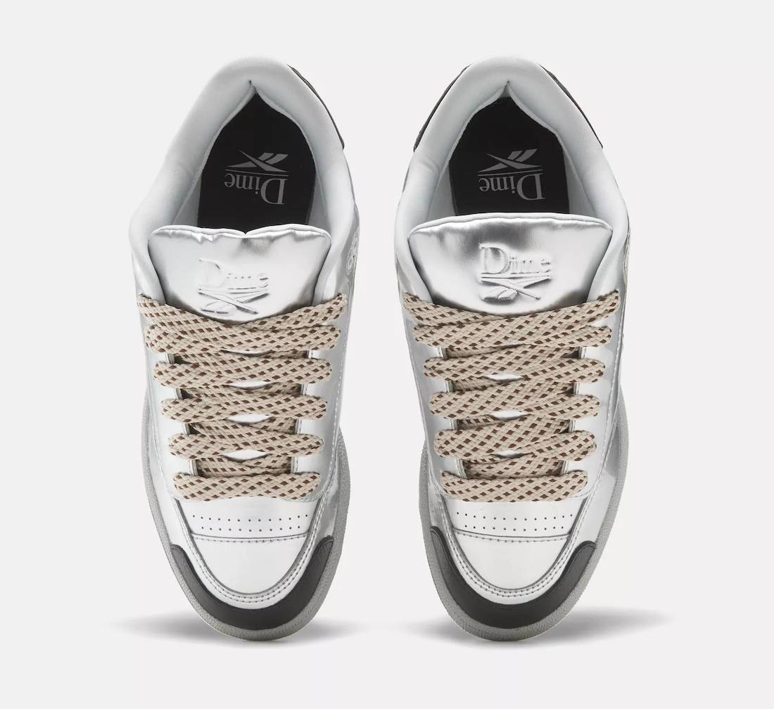 Dime x Reebok Club C Bulc Silver Metallic