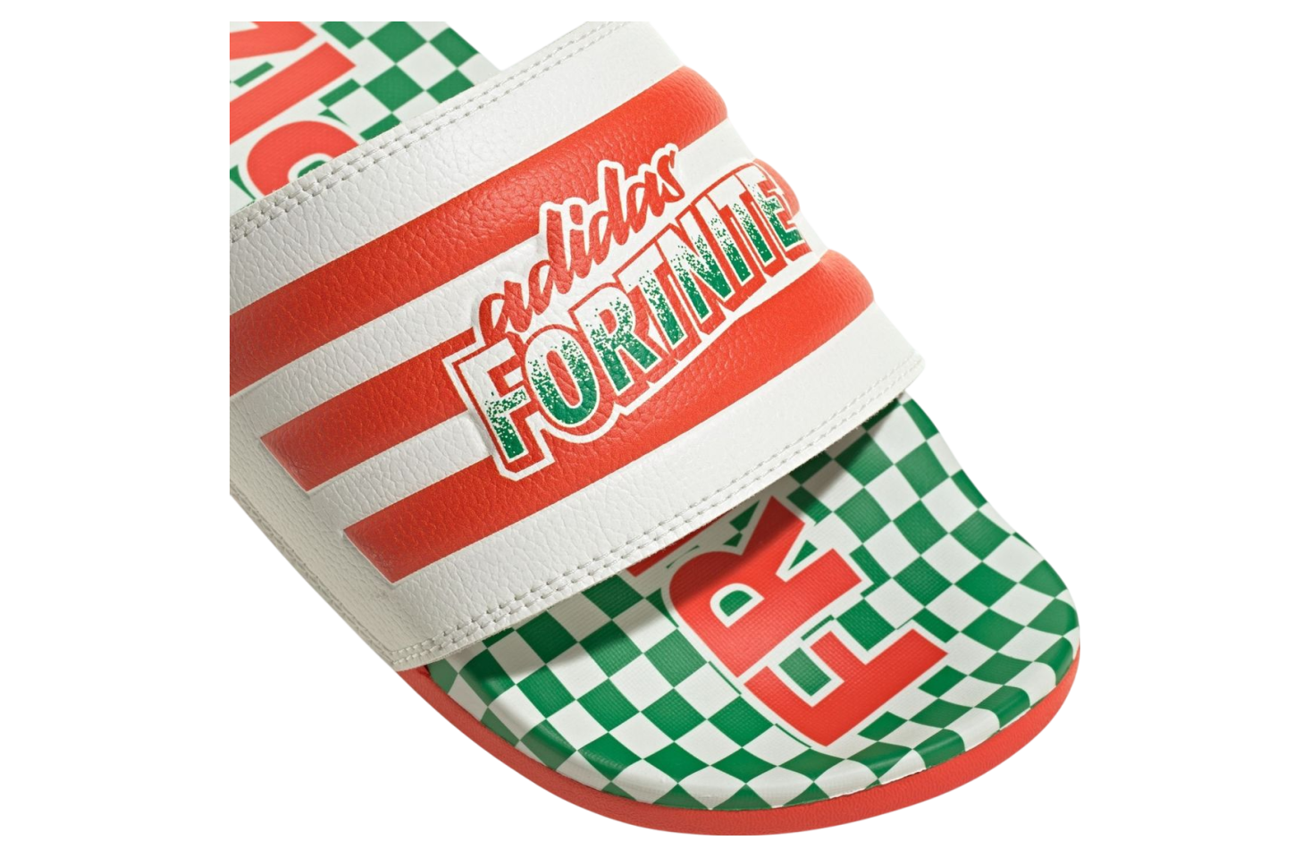 Fortnite x Adidas Adilette Comfort Slide Tomatohead