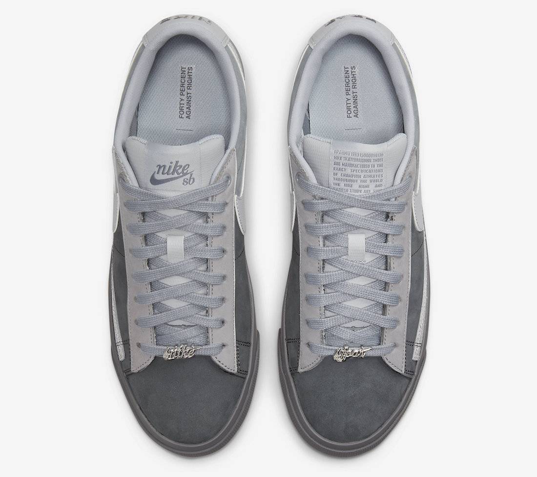 FPAR X Nike SB Blazer Low Cool Grey
