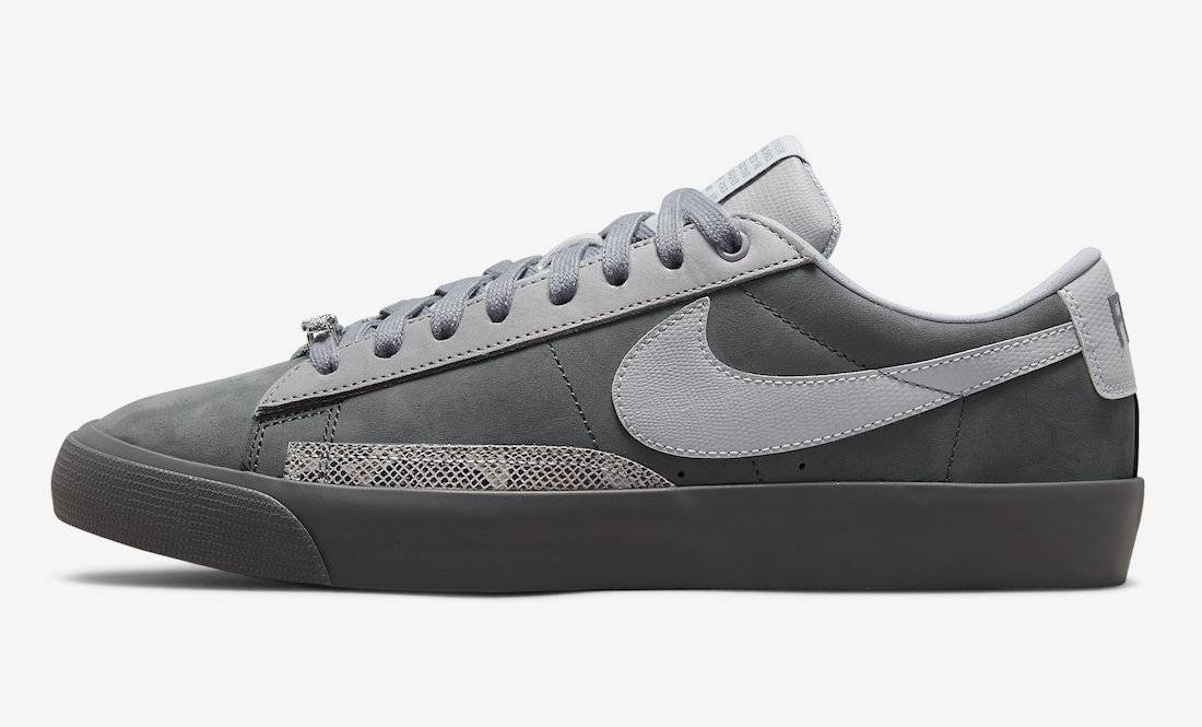 FPAR X Nike SB Blazer Low Cool Grey