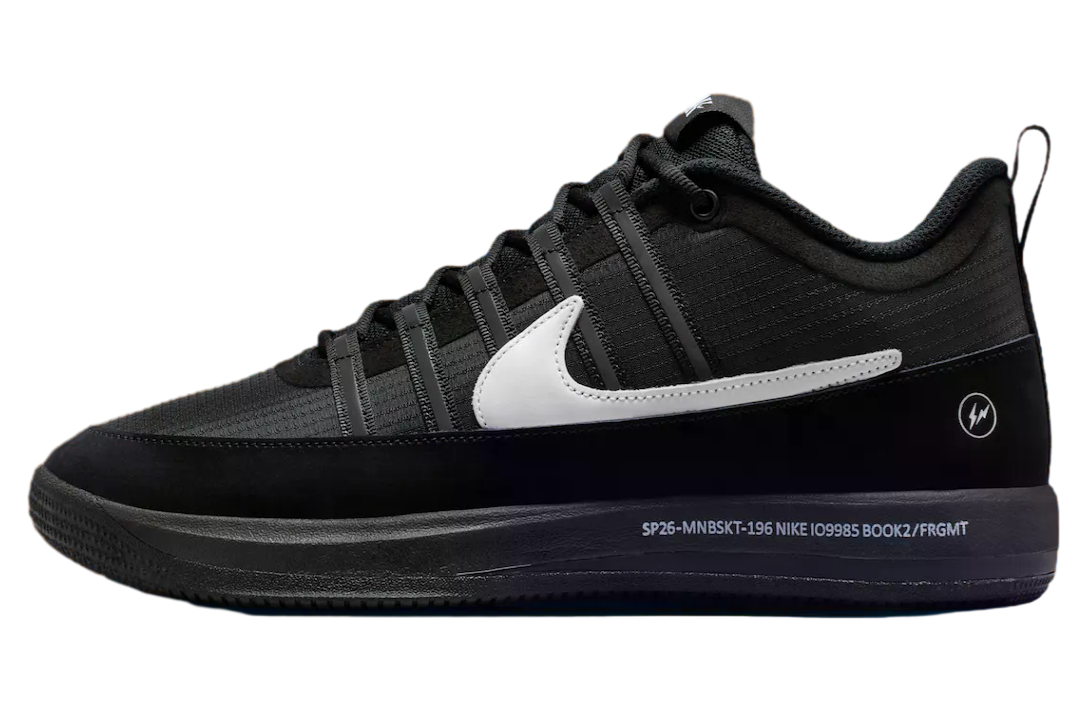 Fragment x Nike Book 2 Black / White
