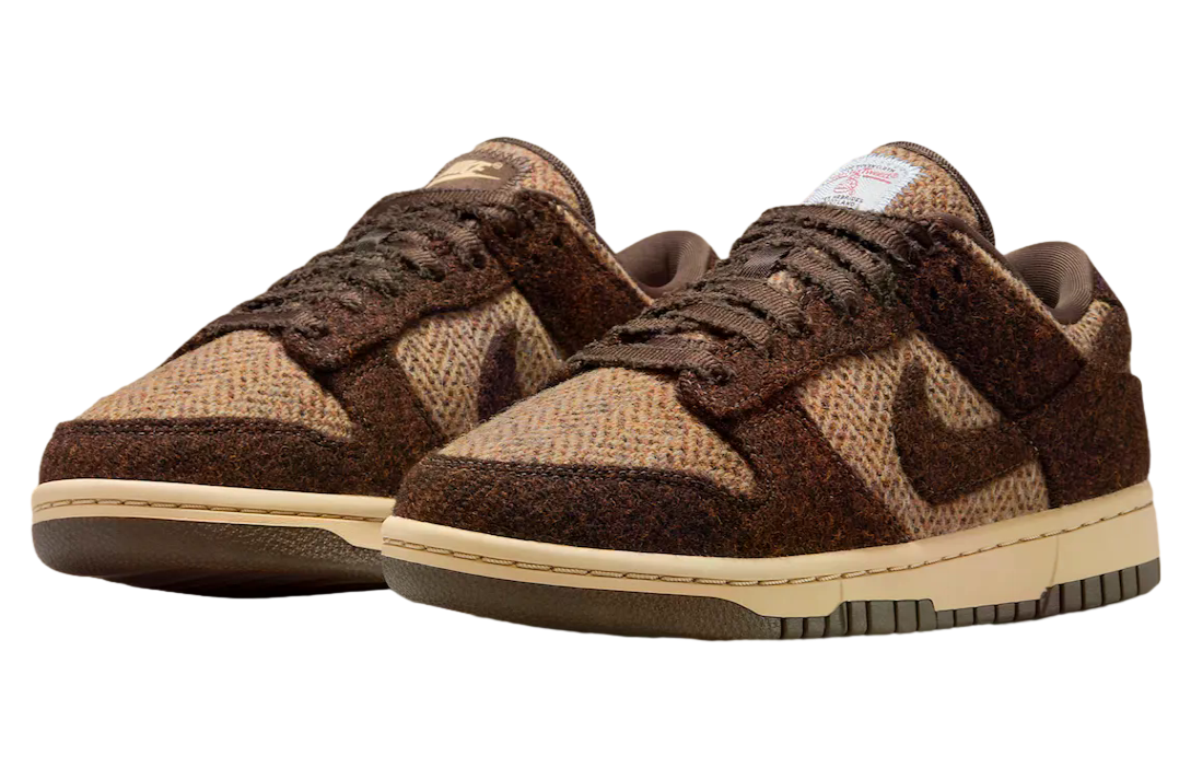 Harris Tweed x Nike Dunk Low (W) Sesame / Baroque Brown