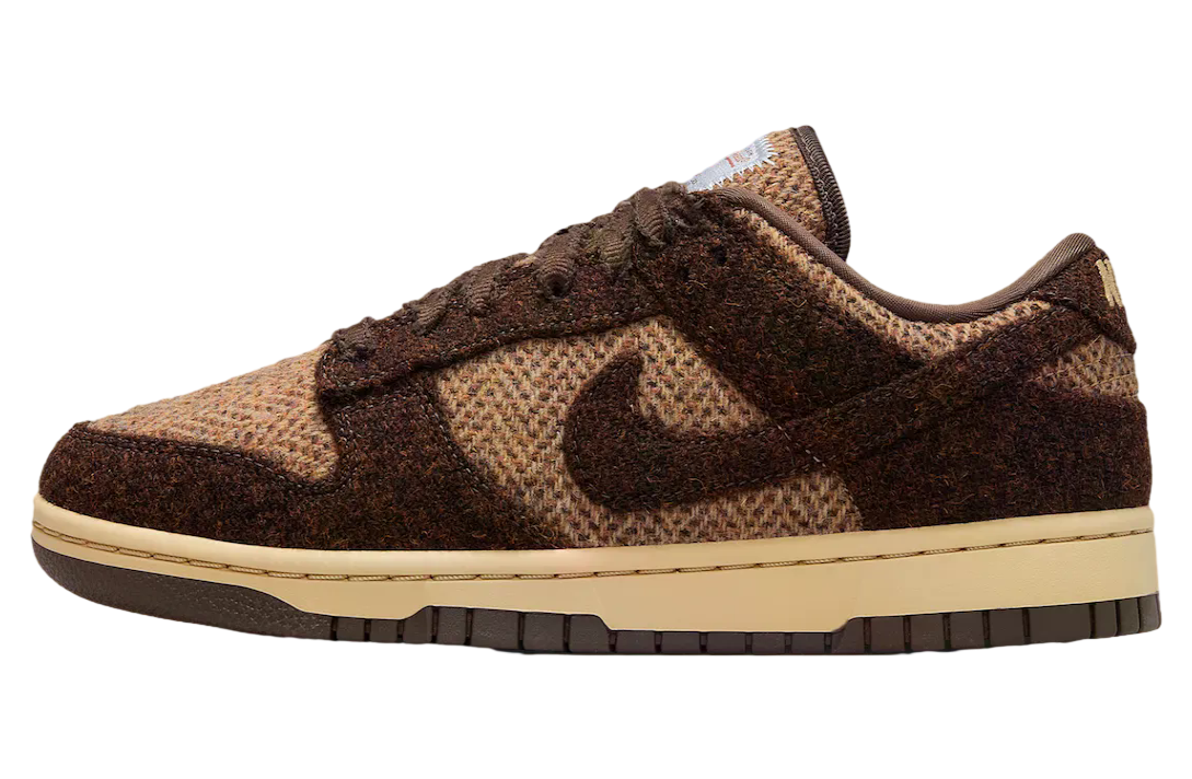 Harris Tweed x Nike Dunk Low (W) Sesame / Baroque Brown
