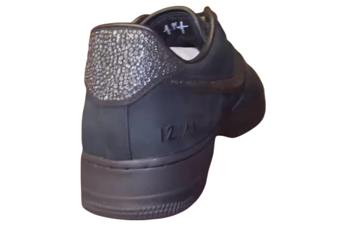 Ja Morant x Nike Air Force 1 Low Luxe Black / Metallic Silver