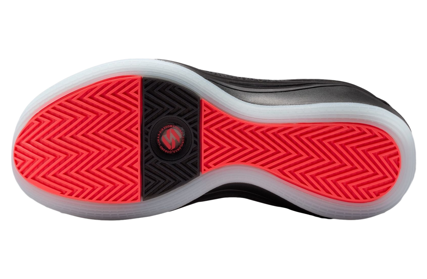 Jordan Luka 5 Black / Bright Crimson