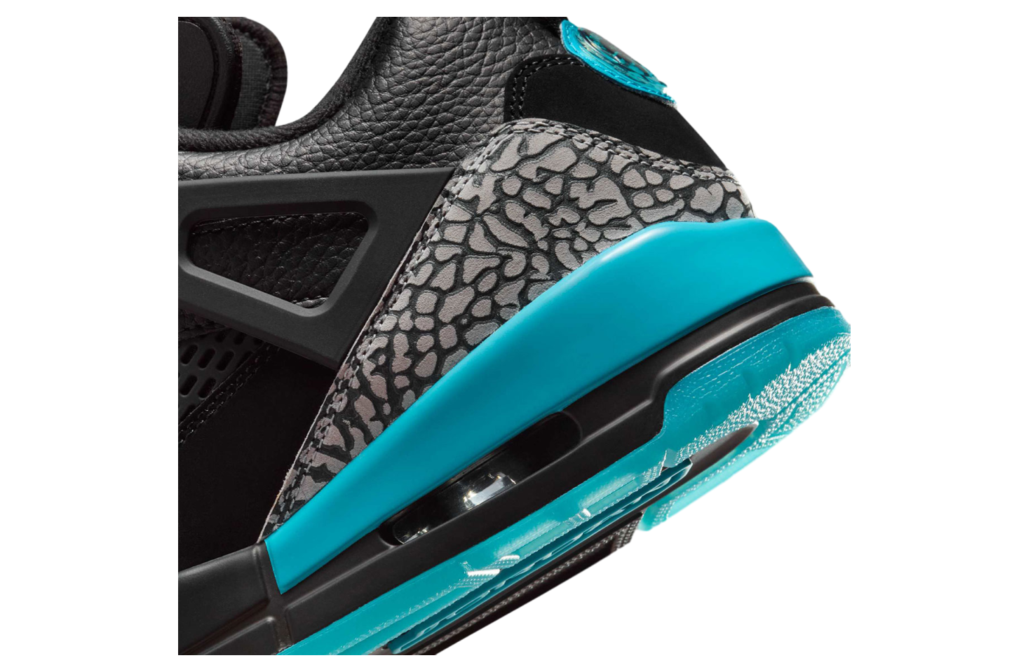 Jordan Spizike Low Black / Gamma Blue