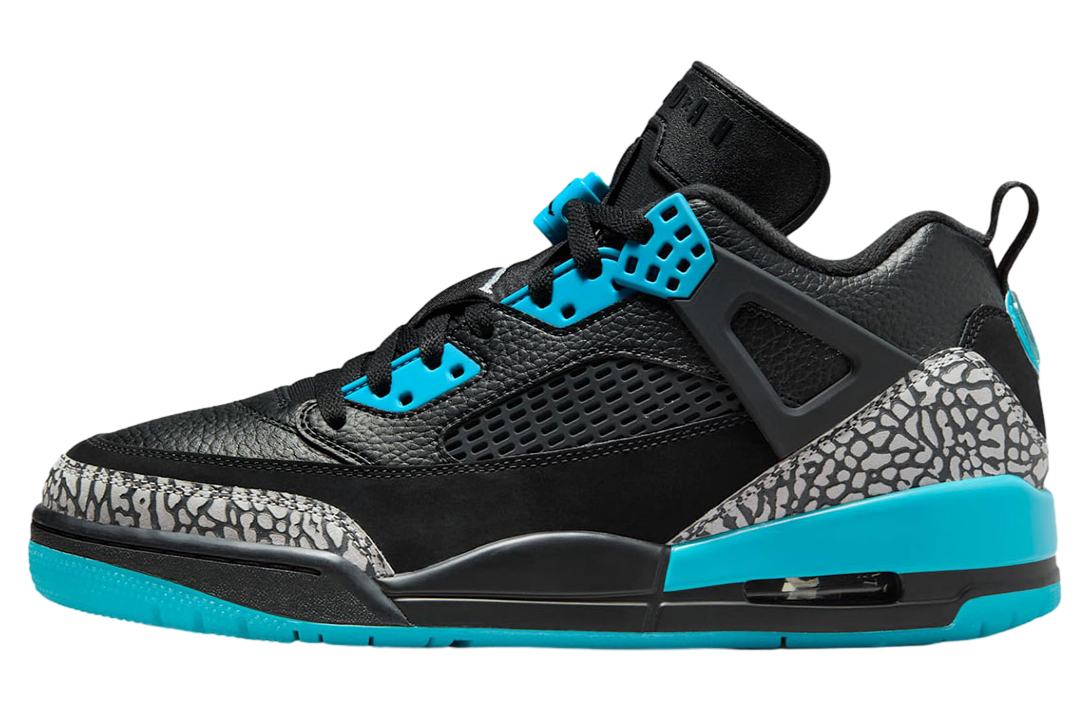 Jordan Spizike Low Black / Gamma Blue