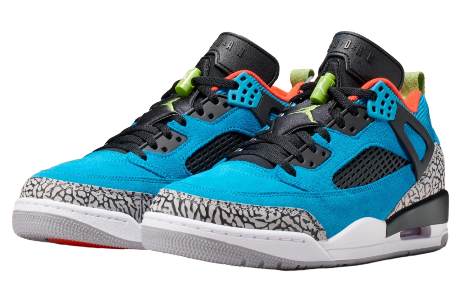 Jordan Spizike Low Neo Turquoise / Light Crimson