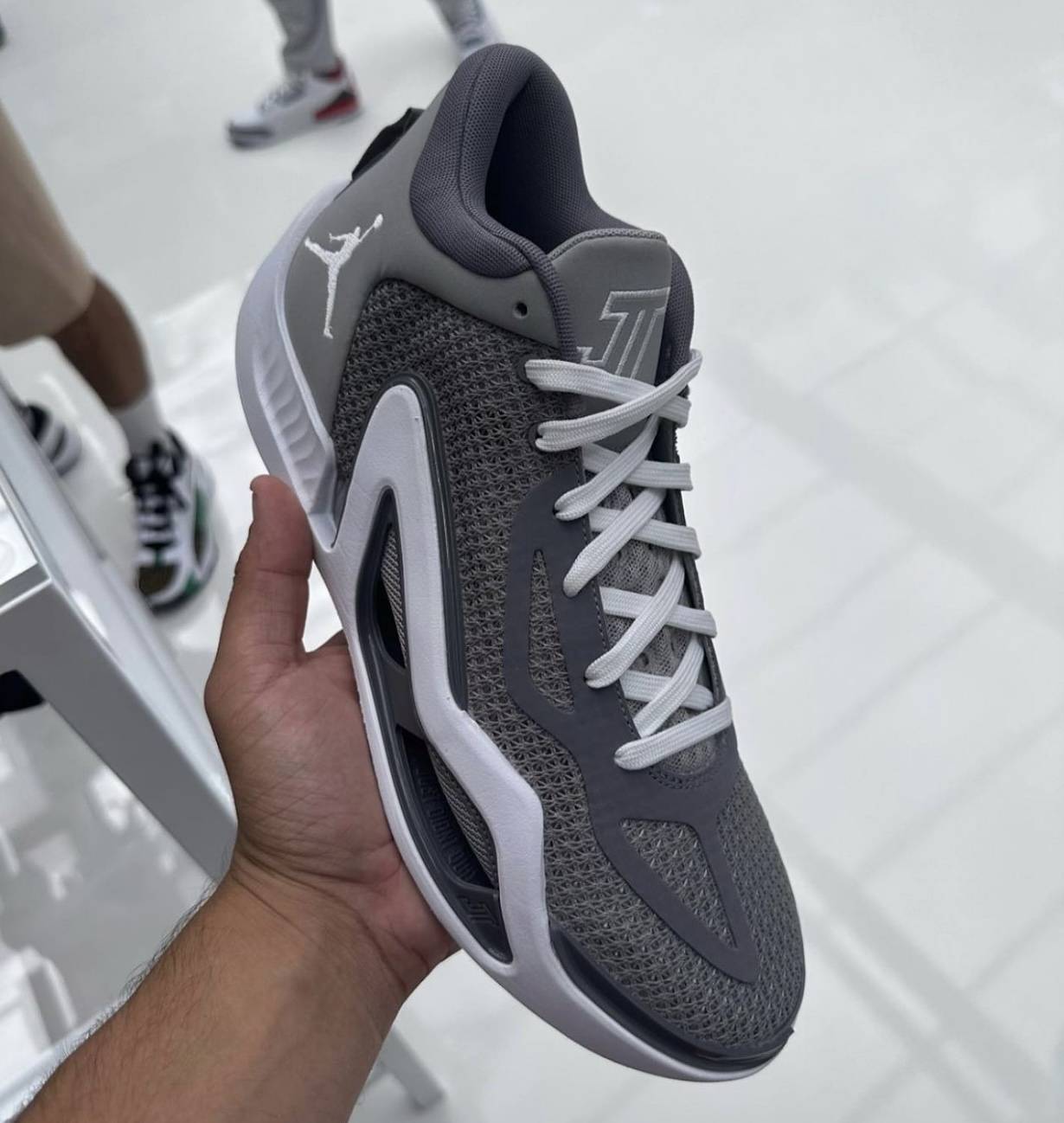 Jordan Tatum 1 Cool Grey