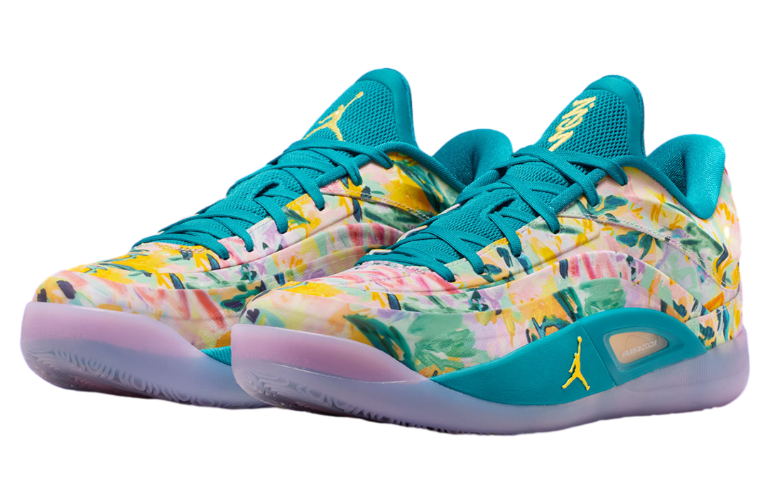 Jordan Zion 4 Tropical Teal / Lilac Mist