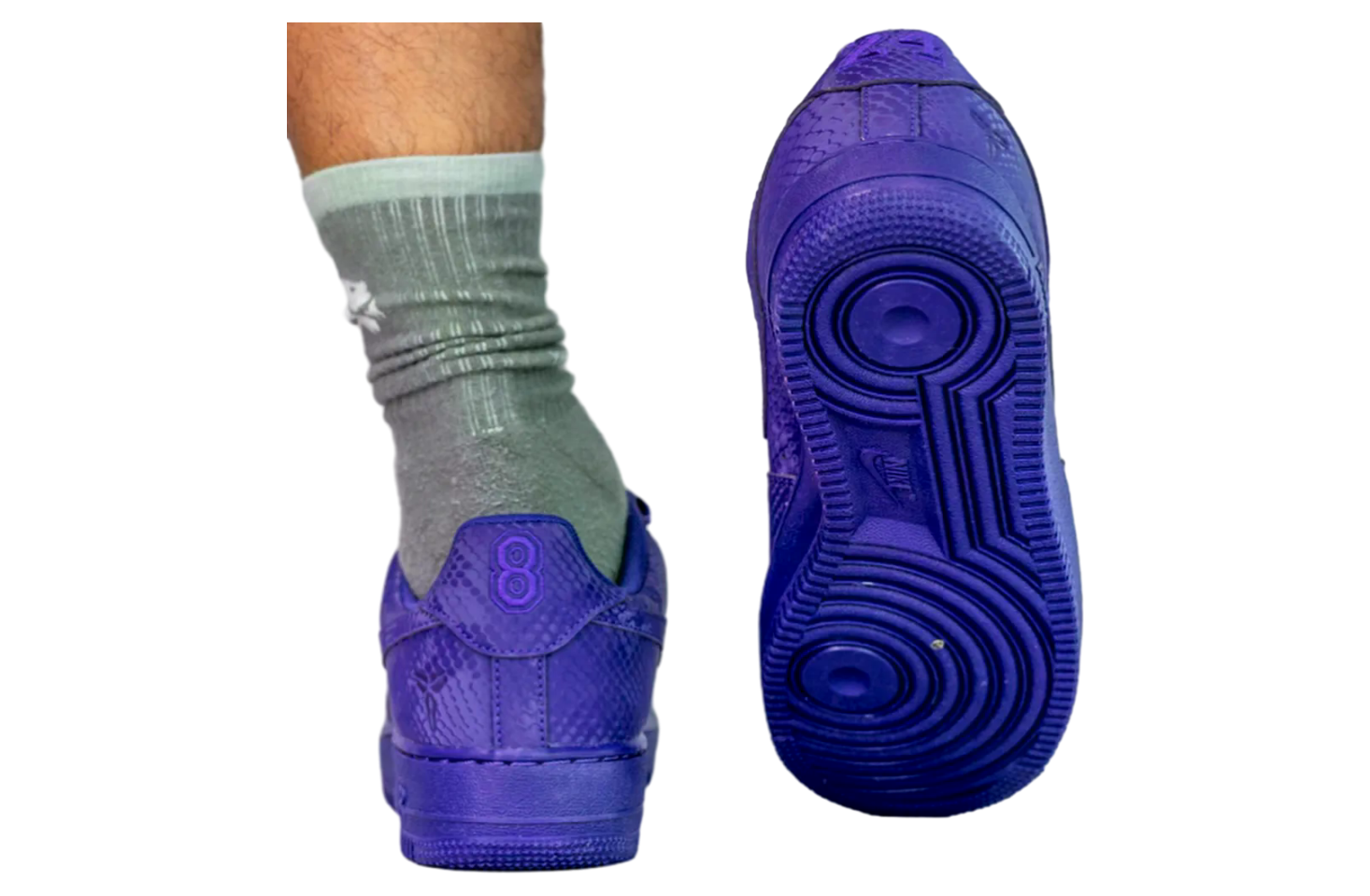 Kobe Bryant x Nike Air Force 1 Low Court Purple