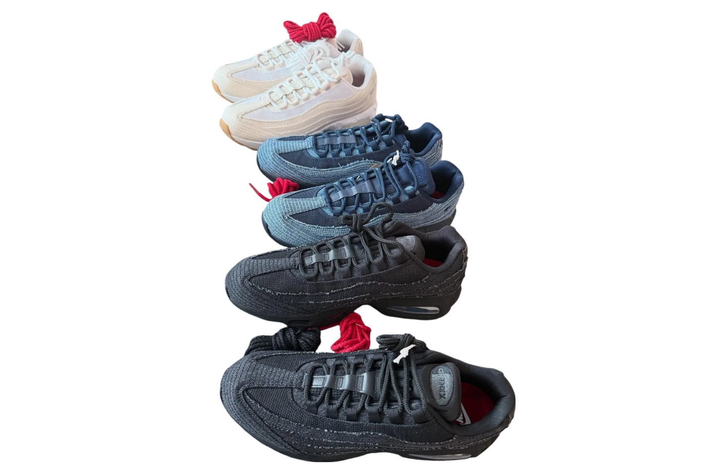 Levis x Nike Air Max 95 Black / Anthracite