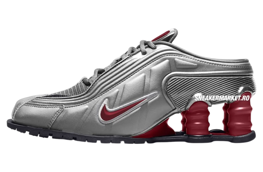 Martine Rose x Nike Shox MR4 Metallic Platinum