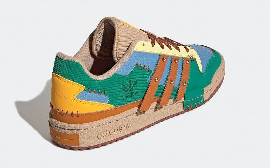 Melting Sadness X Adidas Forum Low Green