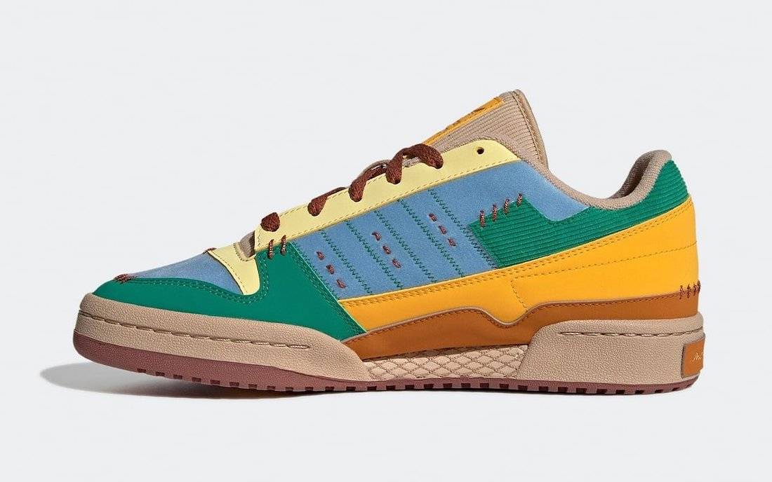Melting Sadness X Adidas Forum Low Green